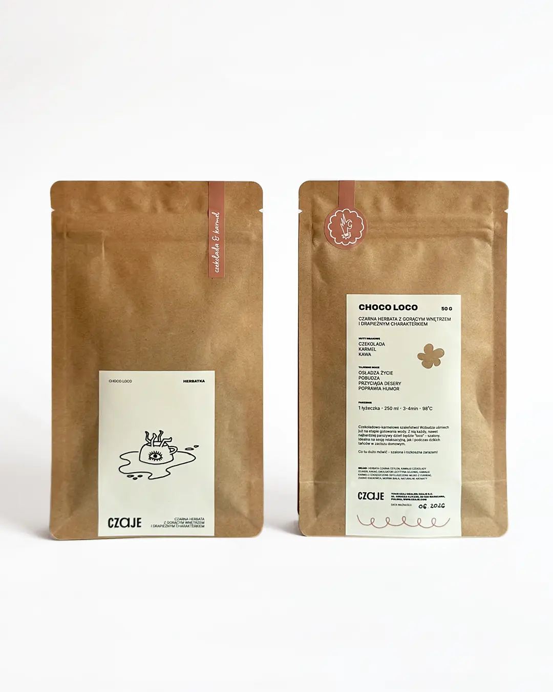Herbata sypana Choco Loco czarna Ceylon czekolada karmel - aromatyczna mieszanka